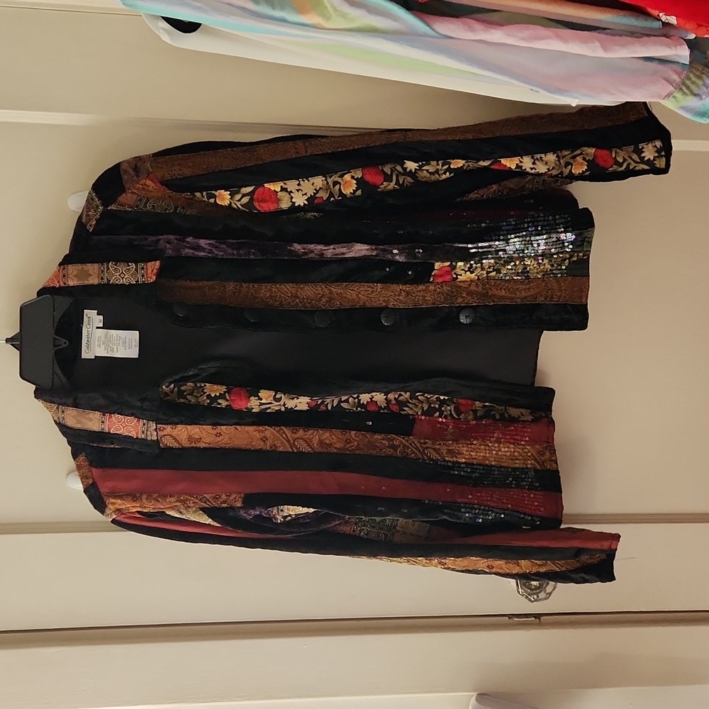 Unique vintage autumncore jacket